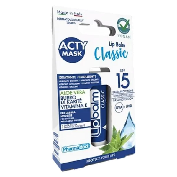 Actymask Lipbalm Classic Aloe vera