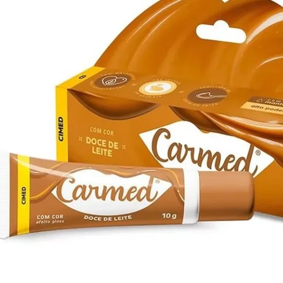 balsamo carmed docinho doce de leite