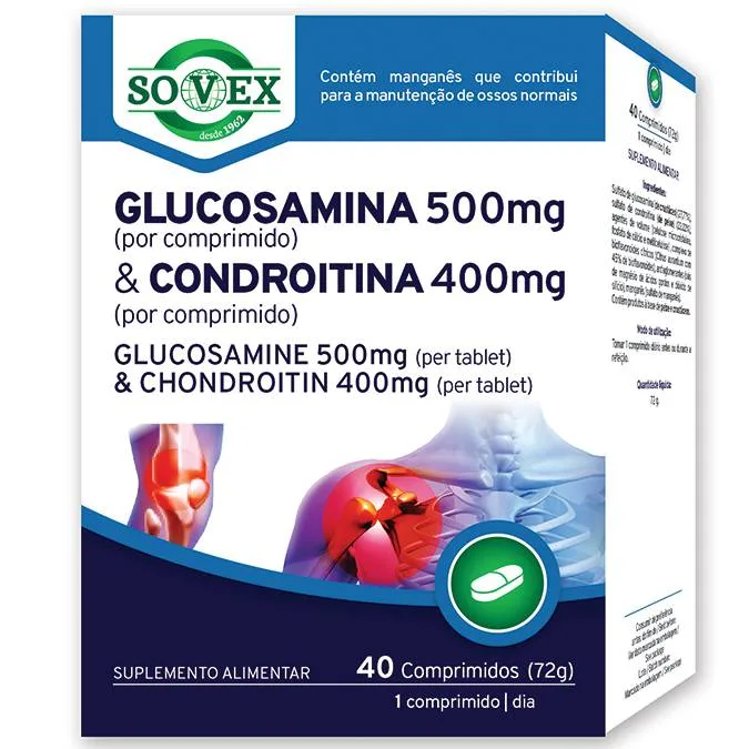glucosamina e condroitina complex sovex