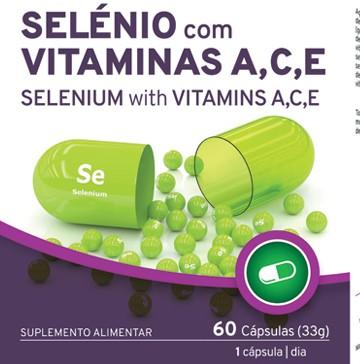 Selénio com Vitaminas A, C & E